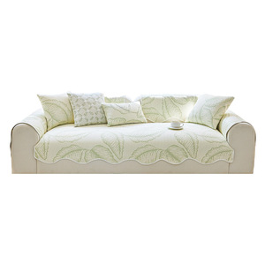 <b>Sofa</b> <b>Cover</b> Leaf Pattern 90-140cm Non-Slip Modern Style <b>For</b> General <b>Sofa</b> Spring 2026 - Product Image 5
