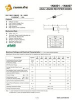 Ruised 1N4007 Diode de redressement 1A 1000 V DO-41 (DO-204AL) Axial 4007 IN4007 1 Amp 1000 Volt Diodes de silicium électroniques 5000 pièces/boîte