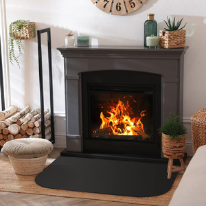 "Tapis résistant au feu en tissu ignifuge double face pour foyer de cheminée Poêle à <span class=keywords><strong>bois</strong></span> BBQ Fumeur <span class=keywords><strong>Protection</strong></span> du sol" - Product Image 2