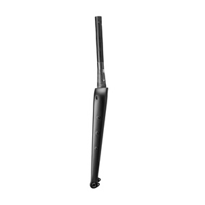 Horquilla de bicicleta de grava de fibra de carbono Winosports, disco 700C 50MM 55MM, horquilla de grava de carbono oculta externa negra mate intercambiable compensada - Product Image 5
