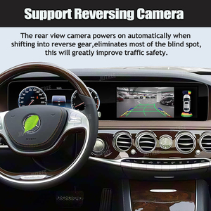 วิทยุติดรถยนต์ Carplay จอคู่ รองรับ Android Auto สำหรับรถเบนซ์ S Class W222 ปี 2014-2020 เครื่องเล่นมัลติมีเดีย ระบบนำทาง GPS เครื่องเสียงติดรถยนต์ - Product Image 5