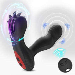 Uzaktan kumanda yetişkin Anal seks oyuncakları prostat masaj aleti vibratör popo fiş vajina anüs dilatör erkekler ve kadınlar için - Product Image 1