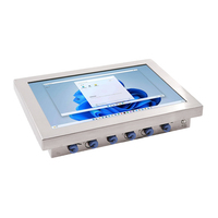 Intel J1900 I3 I5 Panel industri PC 15 inci tanpa kipas IP67 luar ruangan tahan air layar sentuh industri PC