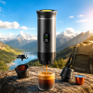 Cafetera Portátil Eco-Pack con Calentador, Cafetera Eléctrica de Espresso de 20 Bares, Cafetera Compacta, Solución Inteligente para Café - Product Image 1