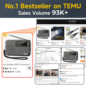 <span class=keywords><strong>Radio</strong></span> de poche OEM PRUNUS, best-seller TEMU, AMZN, ventes mensuelles de plus de 50 000 unités, <span class=keywords><strong>radio</strong></span> <span class=keywords><strong>FM</strong></span> AM mini PRUNUS, vente directe d'usine - Product Image 2
