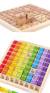 Montessori Toán Học Tập Hội Đồng Quản trị bằng gỗ số câu đố đếm khối Đồ chơi giáo dục trẻ em đếm biểu đồ trò chơi câu đố - Product Image 2