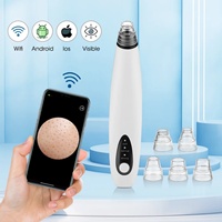 Extracteur de points noirs avec caméra, aspirateur visuel pour le nez et le visage, nettoyeur de pores, nettoyage en profondeur