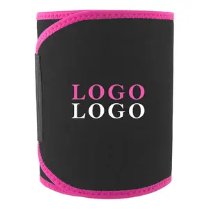 High Quality Custom Logo Sports Tummy Sauna Wrap Sweat Band Slimming Sweat Belt Waist Trimmer For Men Women