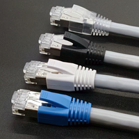 Protector de Cable Ethernet RJ45 Hembra de Plástico Suave PVC YBO SR8P05, Cat5e/Cat6a/Cat7 UTP/STP, Color Personalizado, CE