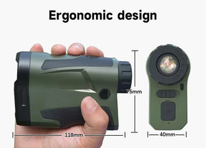 Vente chaude Rechargeable 600m/1000m Laser Télémètre De Poche Monoculaire/Télescope pour La Chasse Sports De Plein Air Mesure D'angle - Product Image 4