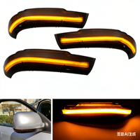 Clignotant dynamique séquentiel à LED pour rétroviseur latéral, remplacement pour Volkswagen Touareg I MK1 7L 2002-2006