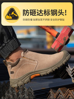 Bottes de sécurité d'hiver à bout en acier, coupe basse, sans lacets, col montant, personnalisées haut de gamme, fournies par l'usine chinoise