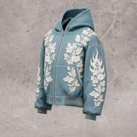 DiZNEW 2026 Sweat à capuche pour homme en tissu pur coton de haute qualité avec broderie exquise. Sweat à capuche pour homme pour la chaleur hivernale