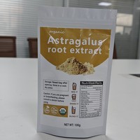 Bubuk akar Astragalus murni bubuk OEM bubuk akar Astragalus 100g bubuk ekstrak Astragalus