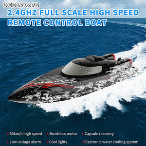 60 km/h jouet en plastique <span class=keywords><strong>de</strong></span> haute qualité Super haute vitesse <span class=keywords><strong>course</strong></span> Rc télécommande Brushless <span class=keywords><strong>bateau</strong></span> piscine jeux pour adultes qui flottent - Product Image 2