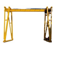 HNTIWIN Chine Usine Moteur Électrique Grue Portique Industrielle Portable à Faible Hauteur de Levage Treuil 5 Tonnes 35m Hauteur de Levage Sans Fil