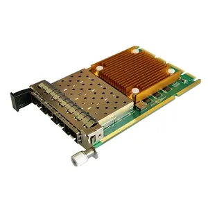 Novo adaptador de rede OCP 10 gigabit 4 de porta dupla 4 * 10GE com chipset Intel XL710