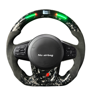Volante de fibra de carbono forjado con LED para <span class=keywords><strong>Toyota</strong></span> <span class=keywords><strong>Supra</strong></span> Racing Car Handle para <span class=keywords><strong>Toyota</strong></span> <span class=keywords><strong>Supra</strong></span> Old to New Auto Accessories <span class=keywords><strong>Hot</strong></span> - Product Image 1