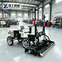 Machine de nivellement laser pour béton avec fonctionnement facile pour les sols de gymnases scolaires