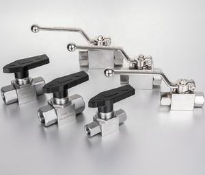 MGPC-válvula de bola hidráulica de alta presión, tipo MINGGE KHB NPT 3/8, de acero al carbono, Manual - Product Image 6