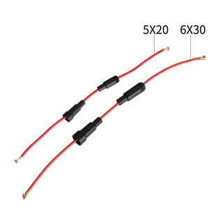 Glass <span class=keywords><strong>Fuse</strong></span> Chủ 5X20 6X30Mm PCB Giữ Cầu Chì DC Ổ Cắm Cầu Chì Chủ Ống Bảo Hiểm Cho Bảo Hiểm Bảng Điều Chỉnh Núi 250V 10A - Product Image 5