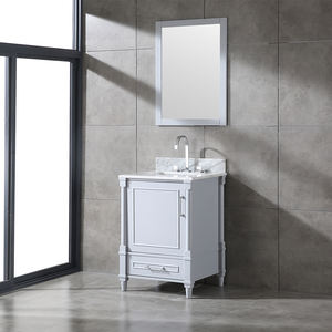 Mueble de Baño de Alta Gama de 24 Pulgadas con Lavabo de Cerámica y Características Resistentes al Agua - Product Image 3