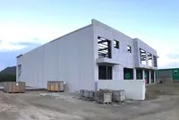 Architectural modèle préfabriquée immeuble de bureaux en acier structure