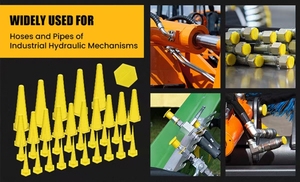 Kit <span class=keywords><strong>de</strong></span> Tapones <span class=keywords><strong>de</strong></span> Goma <span class=keywords><strong>de</strong></span> Material NBR Resistentes <span class=keywords><strong>al</strong></span> Aceite/Fatiga/Envejecimiento, Molde Personalizado, Tamaño Mediano, Cónicos - Product Image 3