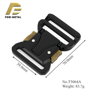Boucle de collier pour chien à dégagement rapide en métal haute résistance T5064A 39 mm pour chiens de chasse (Bloodhound) - Product Image 3