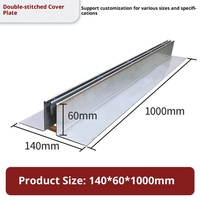 Couverture de canal de drainage linéaire en acier inoxydable de haute qualité, fente en forme de U, drainage de tranchée, personnalisation