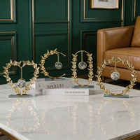 Décoration d'intérieur Coquillage Cristal Or Mariage Nordique Table Salon Accessoires Décoration Moderne Autre Décoration d'intérieur Luxe pour la maison