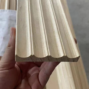 Bande décorative en <span class=keywords><strong>bois</strong></span> massif, vente en gros usine, pour décoration intérieure : plinthes, encadrements de portes, corniches de plafond et moulures en plâtre - Product Image 3