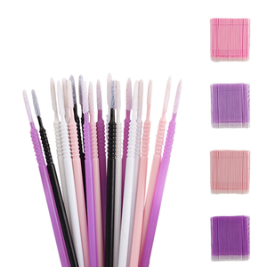 Disposable Long Tip <b>Micro</b> Brushes <b>Micro</b> Applicators for Eyelash <b>Extension</b> Cleaning - Product Image 1