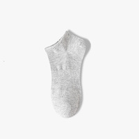 Chaussettes de sport antibactériennes minces d'été unisexes-Chaussettes de bateau d'équipage antidérapantes en nylon et polyester de taille personnalisable