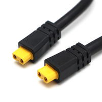 Câble d'extension Amass XT30 mâle-femelle, fil PVC 16AWG, connecteur de batterie au lithium