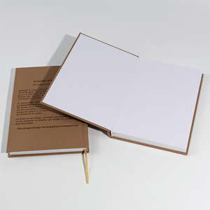 2026 tùy chỉnh linen vải A5 bìa cứng máy tính xách tay cho văn phòng sử dụng và quà tặng với may ràng buộc in thiết kế - Product Image 6