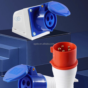 32a-6h 3P + E + N kết nối điện công nghiệp 5pin dây điện chống thấm nước cắm - Product Image 2