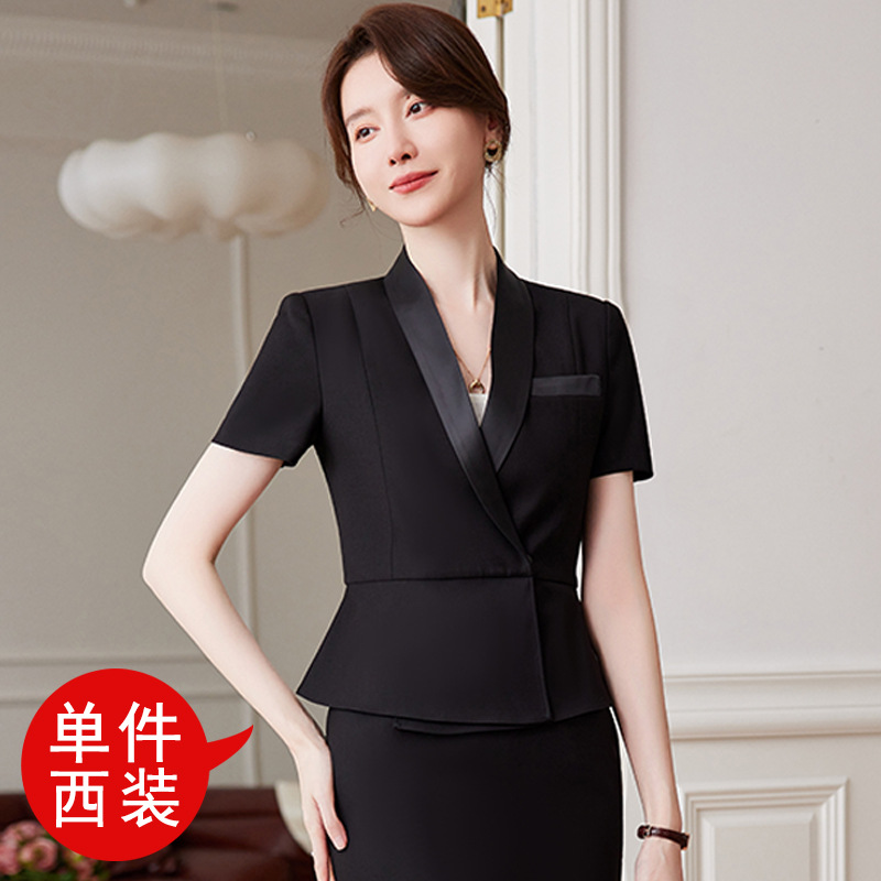 black suit