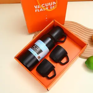 2024 New Arrival Luxury nước bằng thép không gỉ cup Bộ thiết kế sáng tạo Vacuum Flask với xử lý cho du lịch ngoài trời & trình bày