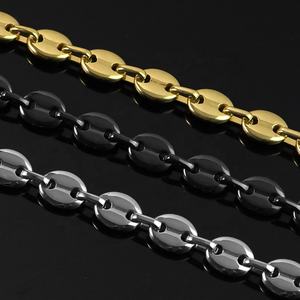 สร้อยคอเม็ดกาแฟ สร้อยโซ่สแตนเลส ชุบ PVD ราคาโรงงาน - Product Image 4