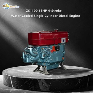 <span class=keywords><strong>Motor</strong></span> Diésel ZS1100 <span class=keywords><strong>de</strong></span> 15 HP, <span class=keywords><strong>4</strong></span> <span class=keywords><strong>Tiempos</strong></span>, Monocilíndrico, Refrigerado por Agua, con Arranque Eléctrico y Larga Vida Útil, Rendimiento Estable - Product Image 5