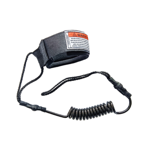Laisse de <span class=keywords><strong>surf</strong></span> en PVC écologique de haute qualité de 3 m avec attache rapide pour aile de kitesurf et planche de paddle SUP - Product Image 4