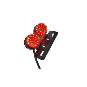 Ampoule LED de frein arrière pour moto 12V, rouge et jaune, clignotants, feux de freinage pour Harley Chopper - Product Image 5