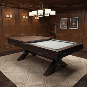 Table de billard, de ping-pong et de salle à manger multifonctionnelle 3-en-1 Wanyaju Original, simple et standard, 7, 8 ou 9 pieds, à prix abordable - Product Image 5