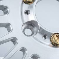 Jantes forgées multi-rayons argentées de 17, 18 et 20 pouces avec système Beadlock pour Jeep Wrangler, SUV tout-terrain, tuning.