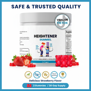 حلوى لتعزيز النمو مع الكالسيوم وفيتامين د3 وك2 وإل-أرجينين والكولاجين للأطفال والبالغين والمراهقين لتقوية العظام - Product Image 6