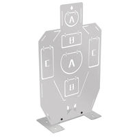 Support de cible télescopique pliable en alliage à 3 sections, support réglable pour la pratique sportive, jeu de simulation, accessoires de tir durables