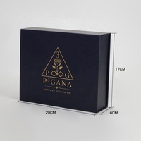 Boîte cadeau magnétique de luxe personnalisée, boîte en papier pour parfum, plateau en velours pour flacon de parfum, fabricant d'emballages OEM