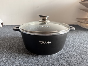ステンレス製クラシックデザインエコフレンドリーPTFEコーティング調理器具セット木製ハンドグリップIH対応家庭用収納 - Product Image 3