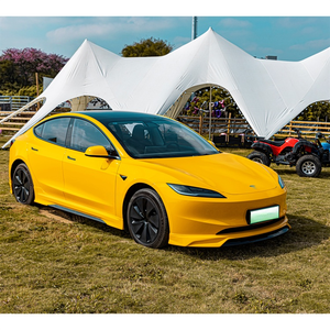 สำหรับ <span class=keywords><strong>Tesla</strong></span> <span class=keywords><strong>Model</strong></span> 3 รุ่น<span class=keywords><strong>ล่าสุด</strong></span>ปี 2023 ชุดแต่งรอบคันสไตล์ Dark Arrow ประกอบด้วยลิ้นกันชนหน้า, ลิ้นกันชนหลัง และสเกิร์ตข้าง - Product Image 2